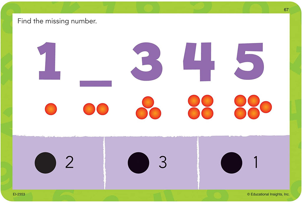 Educational Insights - Hot Dots Jr - Card Set Numbers & Counting