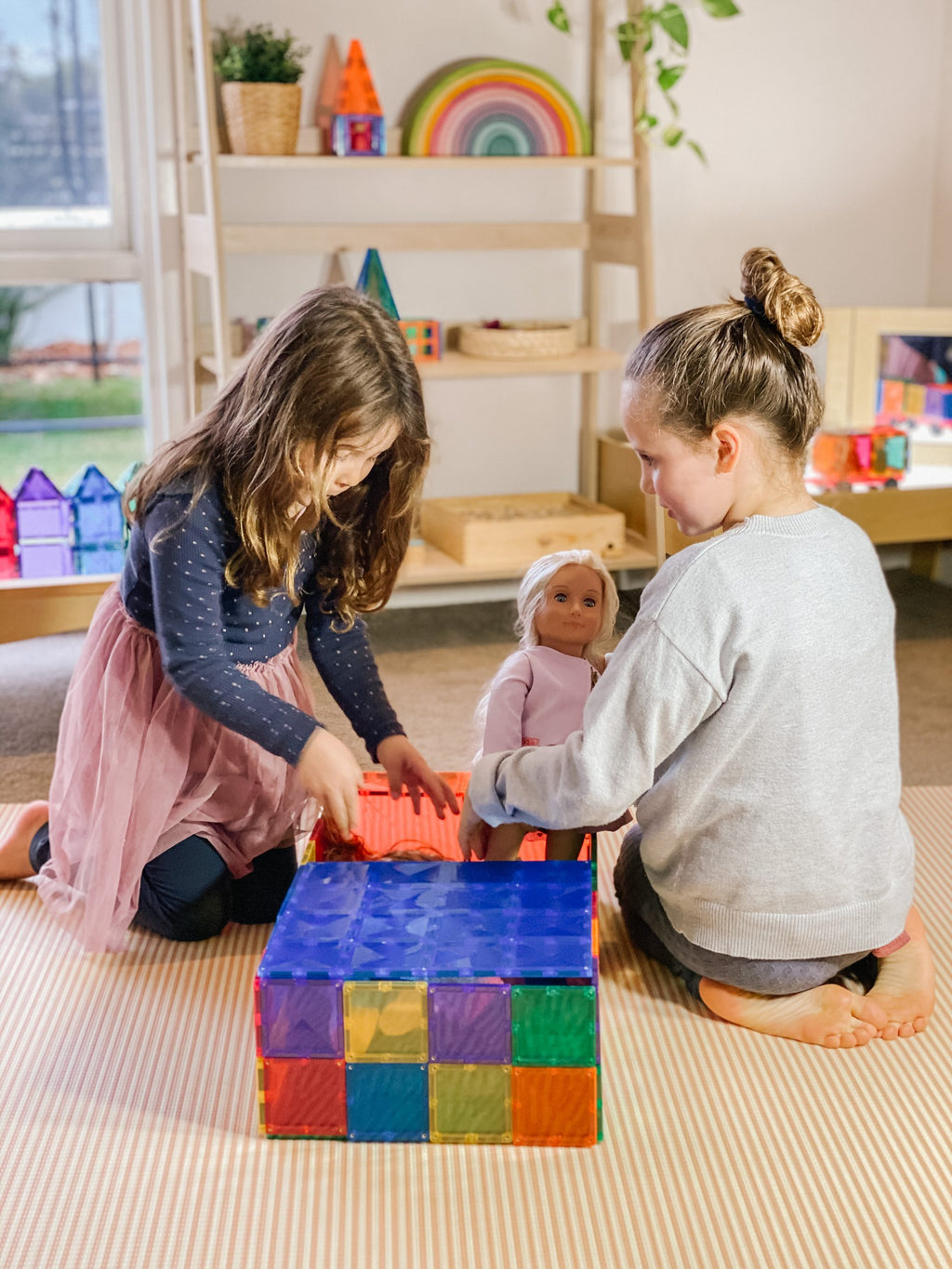 Connetix Tiles - 2 Piece Base Plate  Kids Set