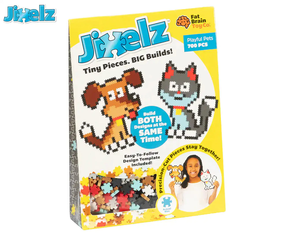 Fat Brain Toys Spooky Scary Jixelz Witch - 150 Piece Halloween Craft Kit For Kids