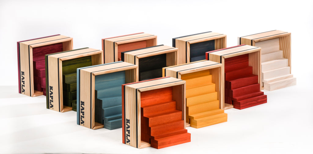 KAPLA - Square Boxes - 40 Planks