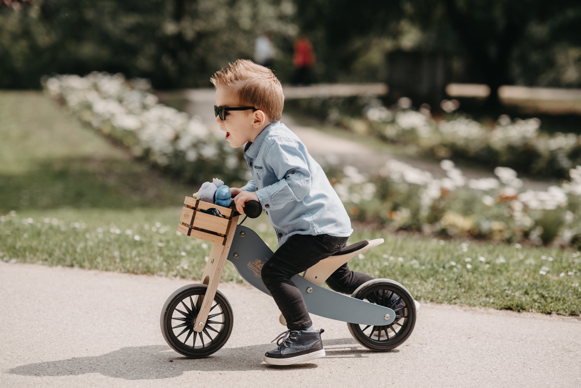 Kinderfeets - Tiny Tot PLUS Slate Blue