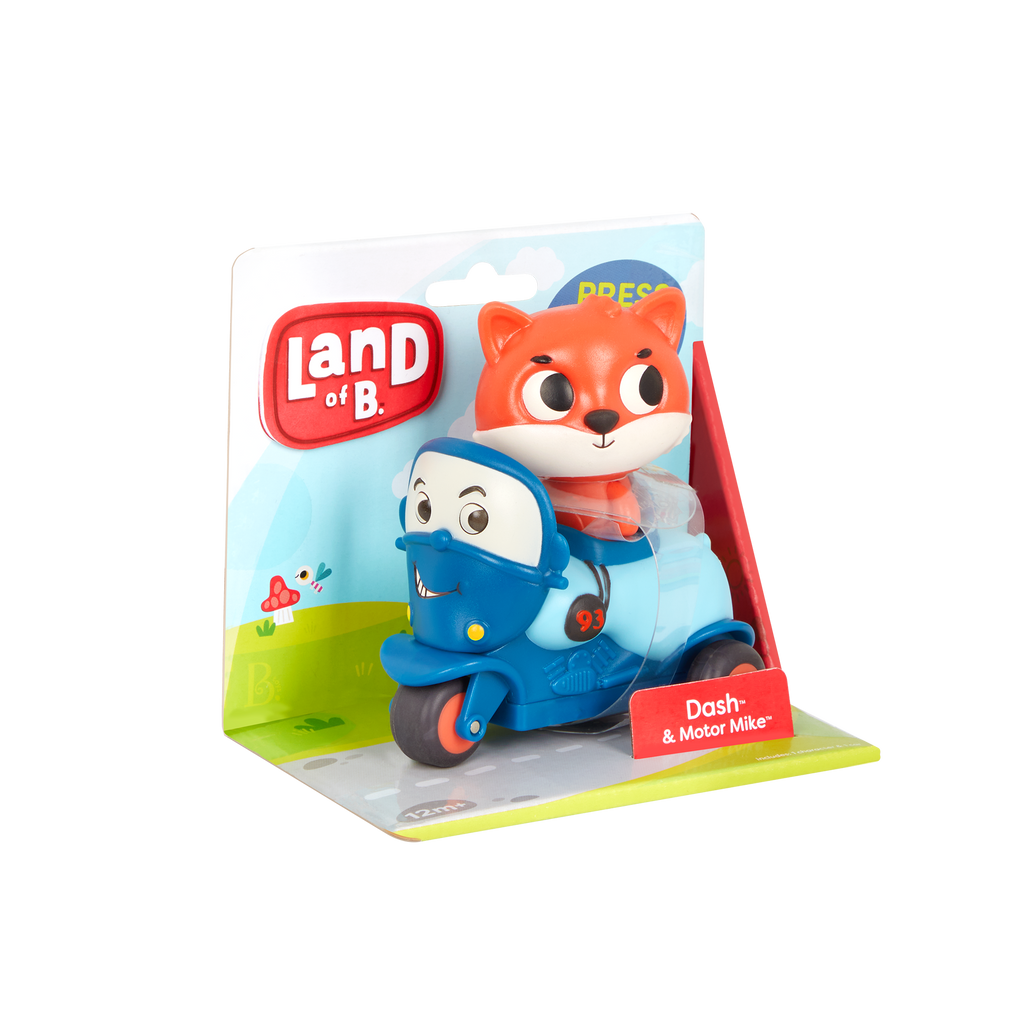 Land of B - Fox And Motorcycle