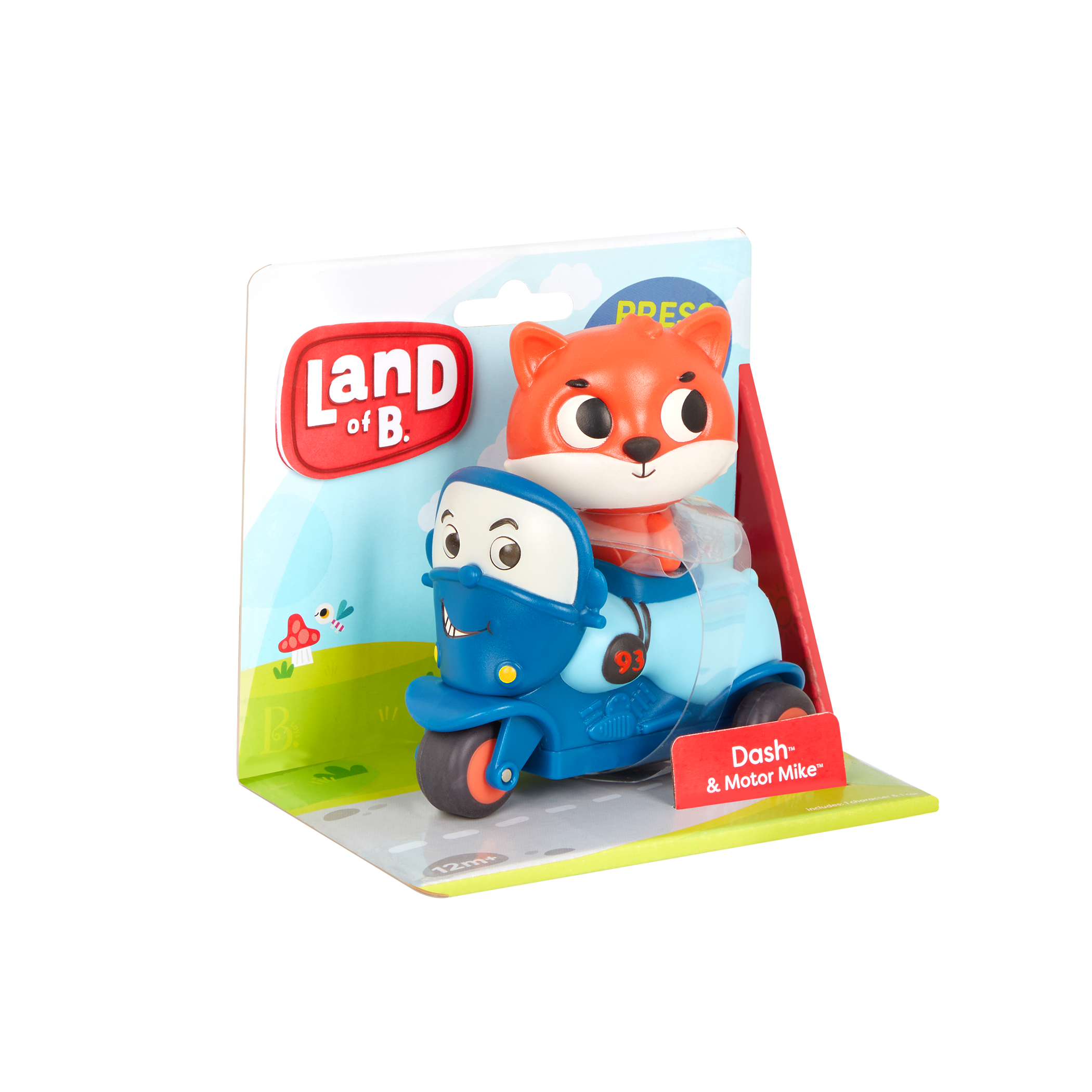 Land of B - Fox And Motorcycle