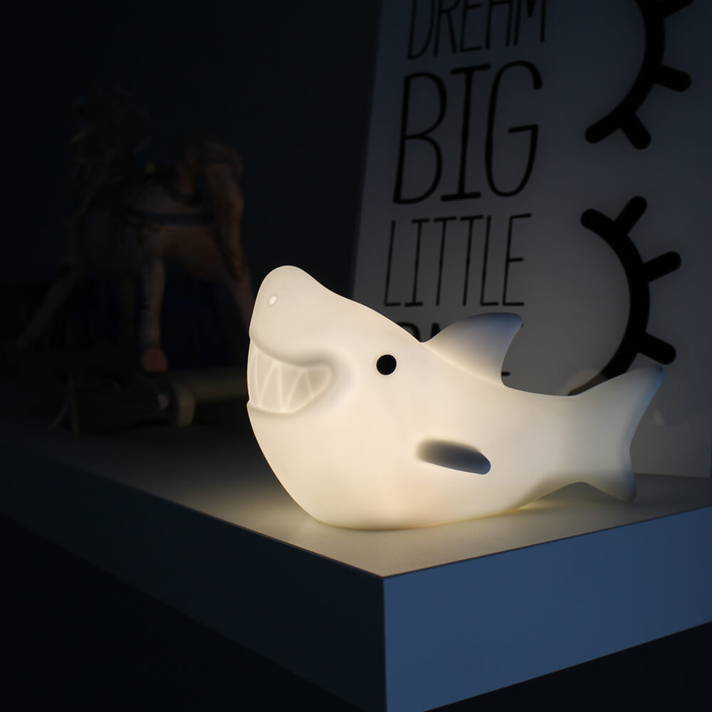 Lil Dreamers - LED Silicone Touch Sensitive Night Light - Shark