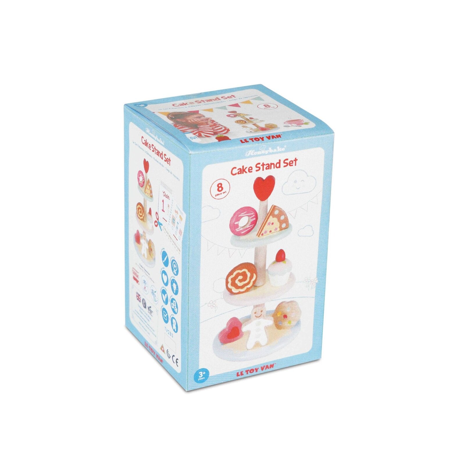 Le Toy Van - Honeybake 3 Tier Cake Stand Set