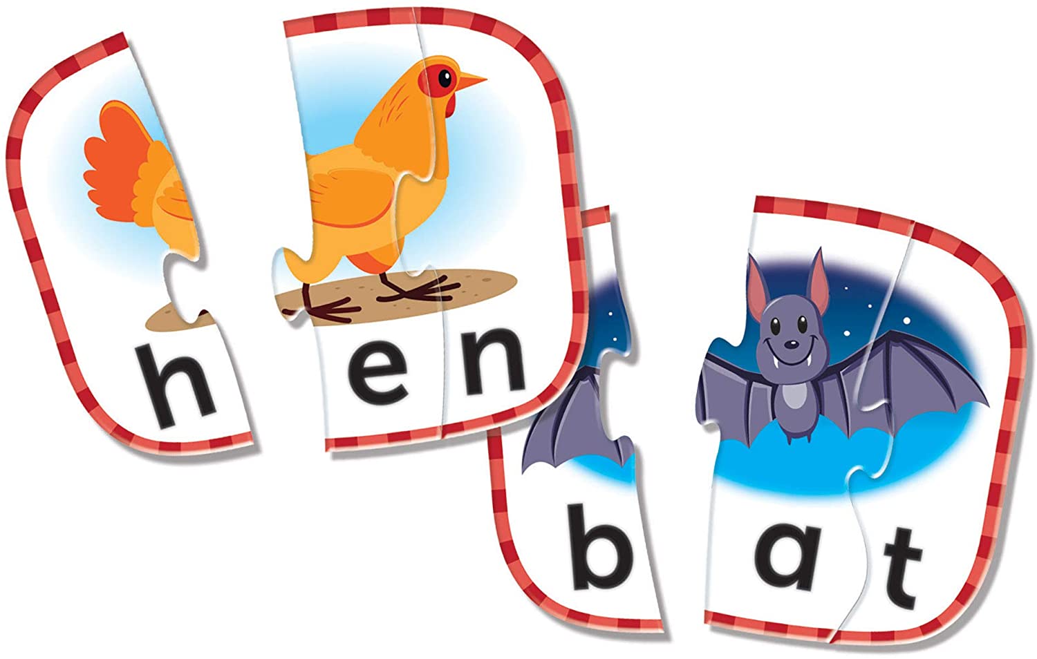 Learning Resources - 3-Letter Word Puzzle Cards