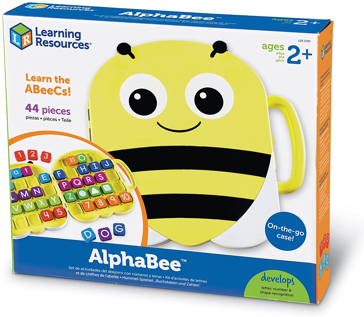 Learning Resources - Alphabee Alphabet Shaped Case