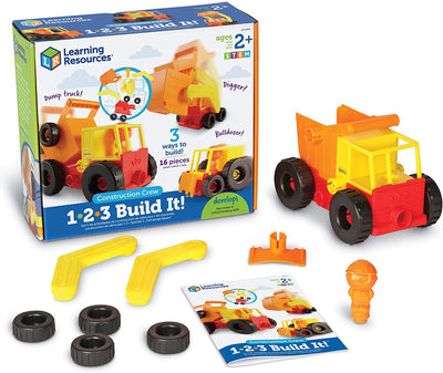 Learning Resources - 1-2-3 Build It Construction Crew