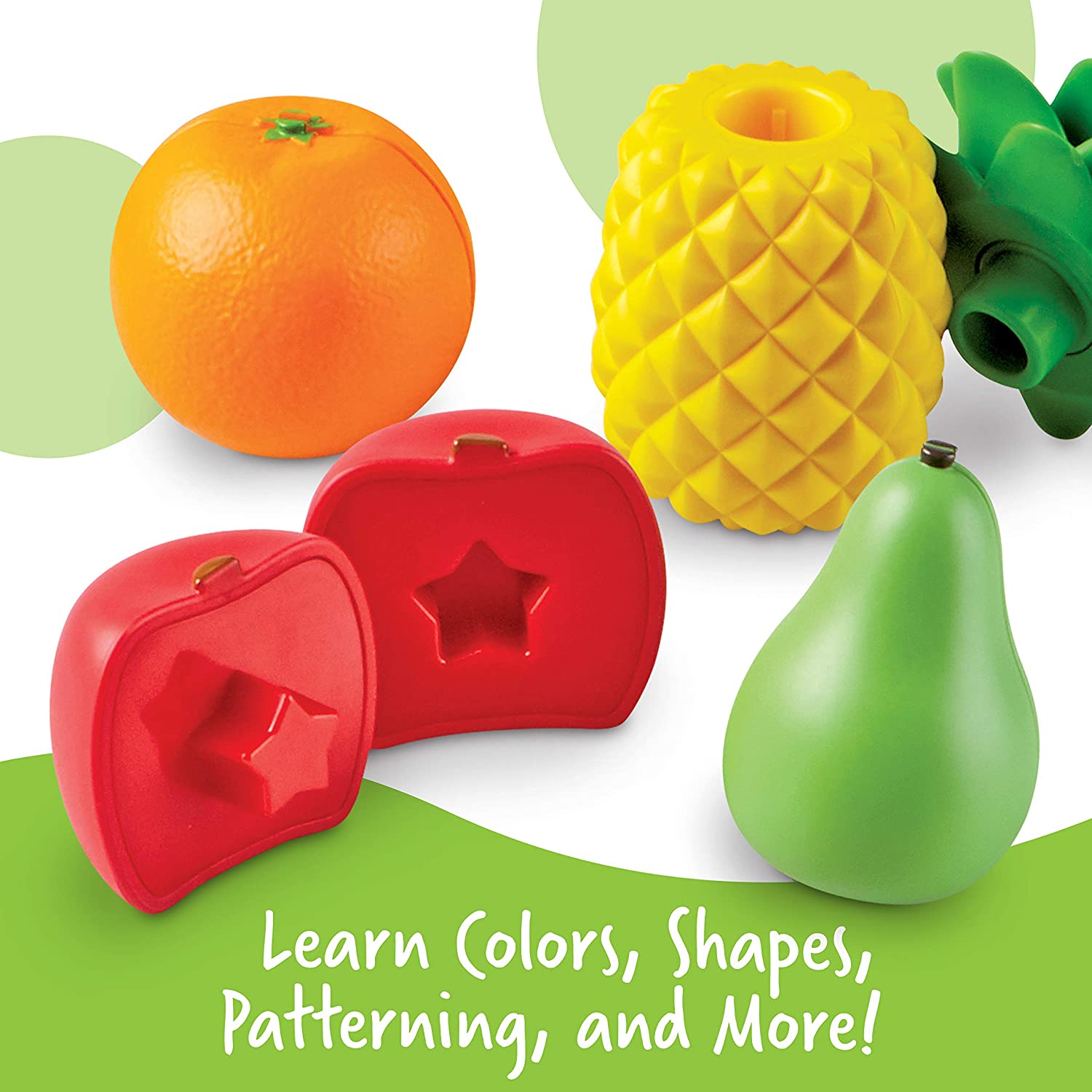 Learning Resources - Snap-N-Learn Fruit Shapers