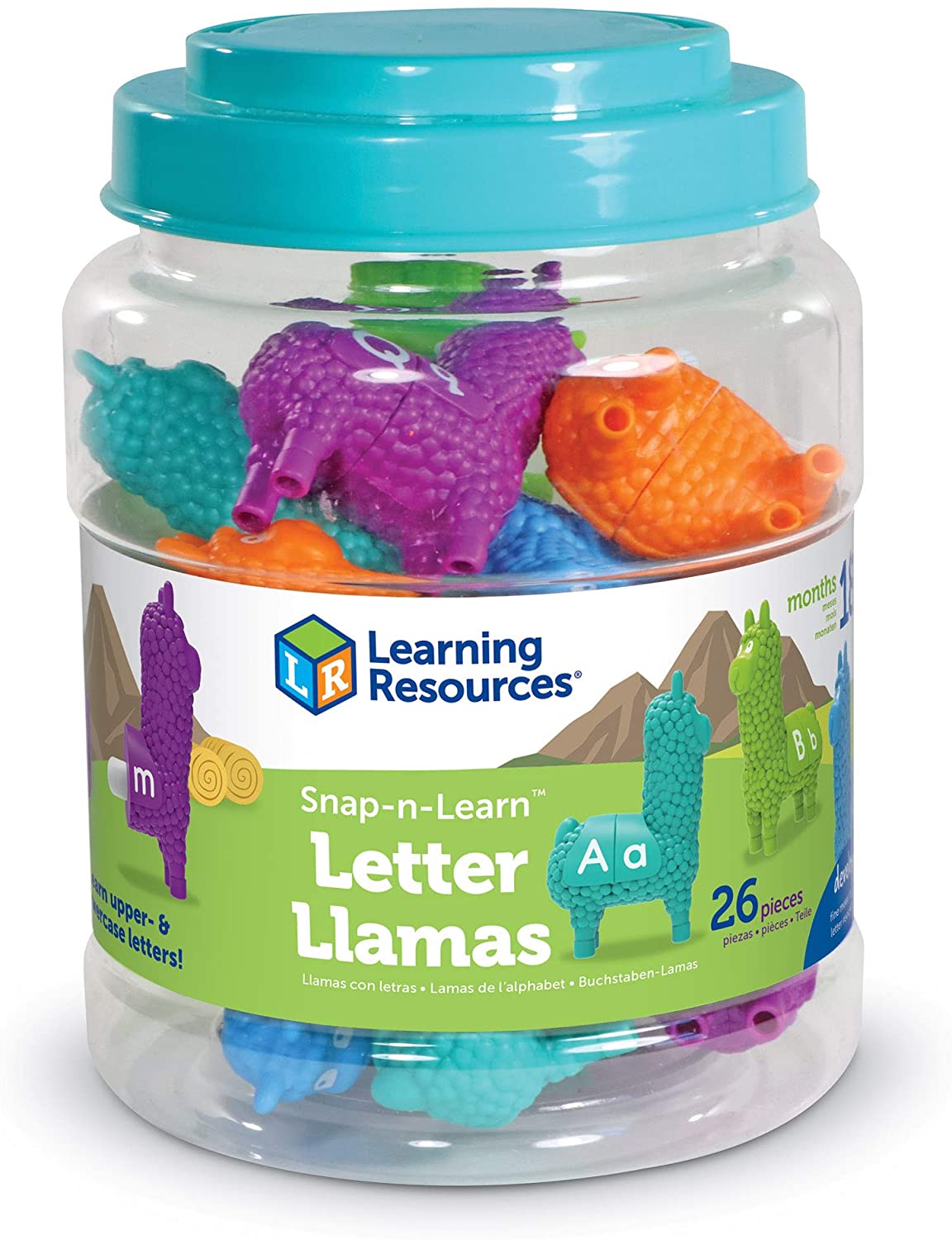 Learning Resources - Snap-N-Learn - Letter Llamas