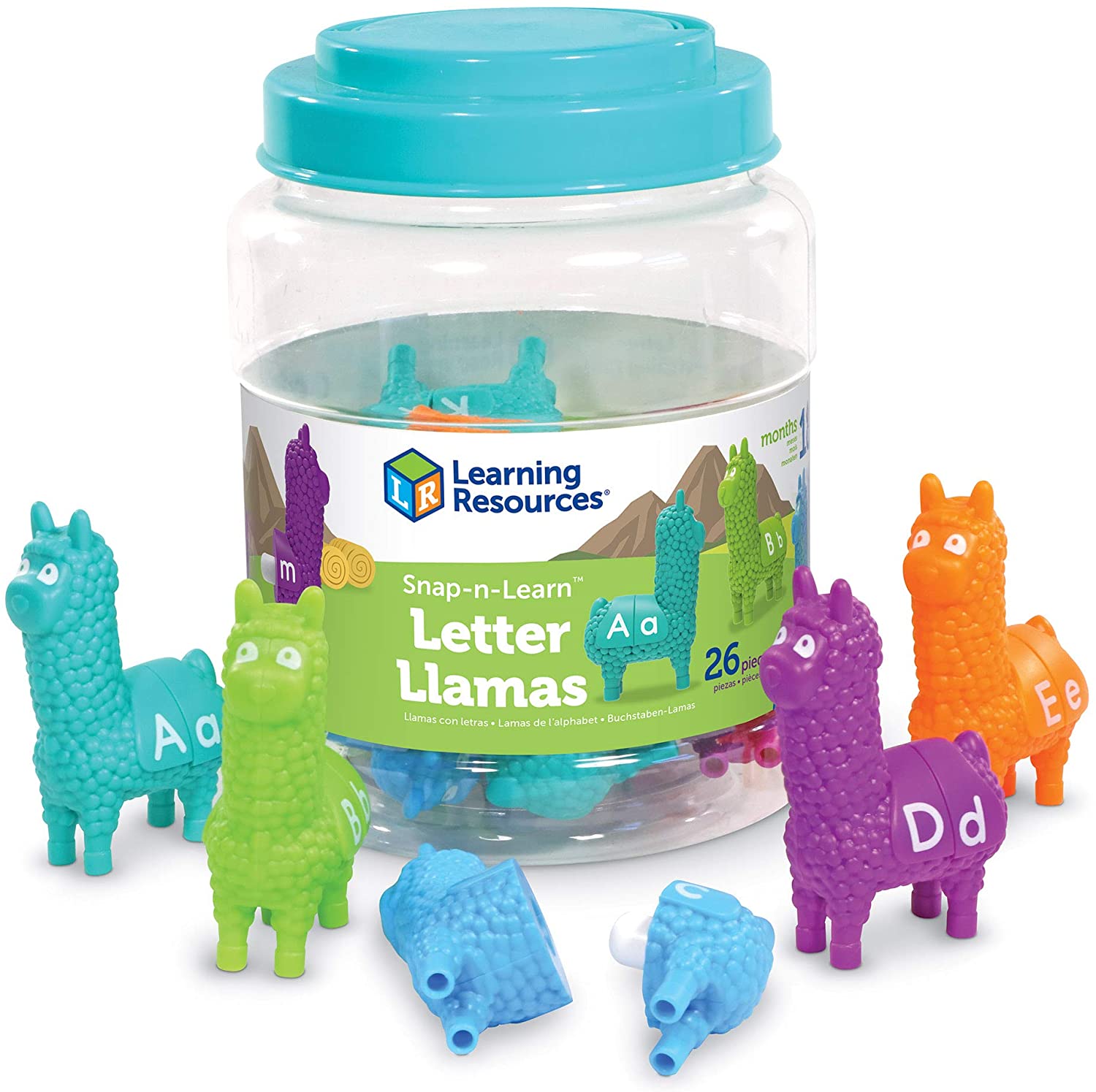 Learning Resources - Snap-N-Learn - Letter Llamas