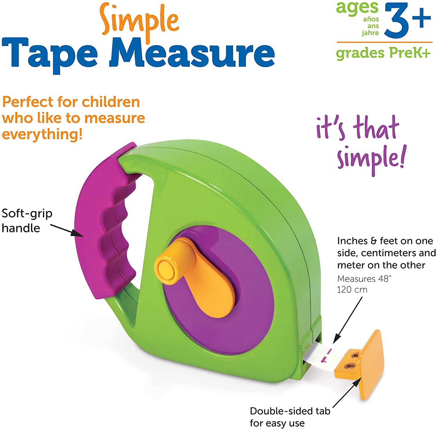 Learning Resources - Simple Tape Measure