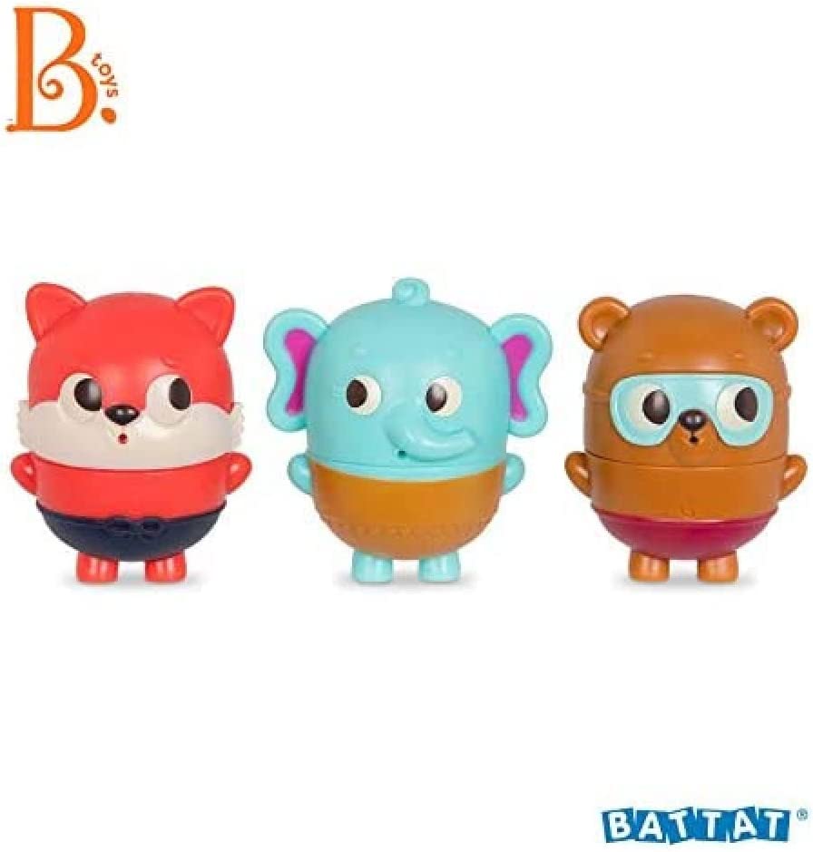 Land of B - Bath Squirts - Fox, Elephant & Bear