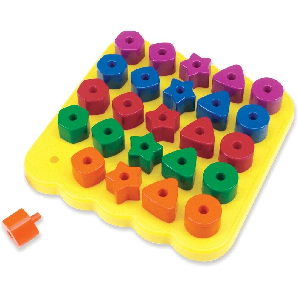 Learning Resources - Stacking Shapes Peg Board