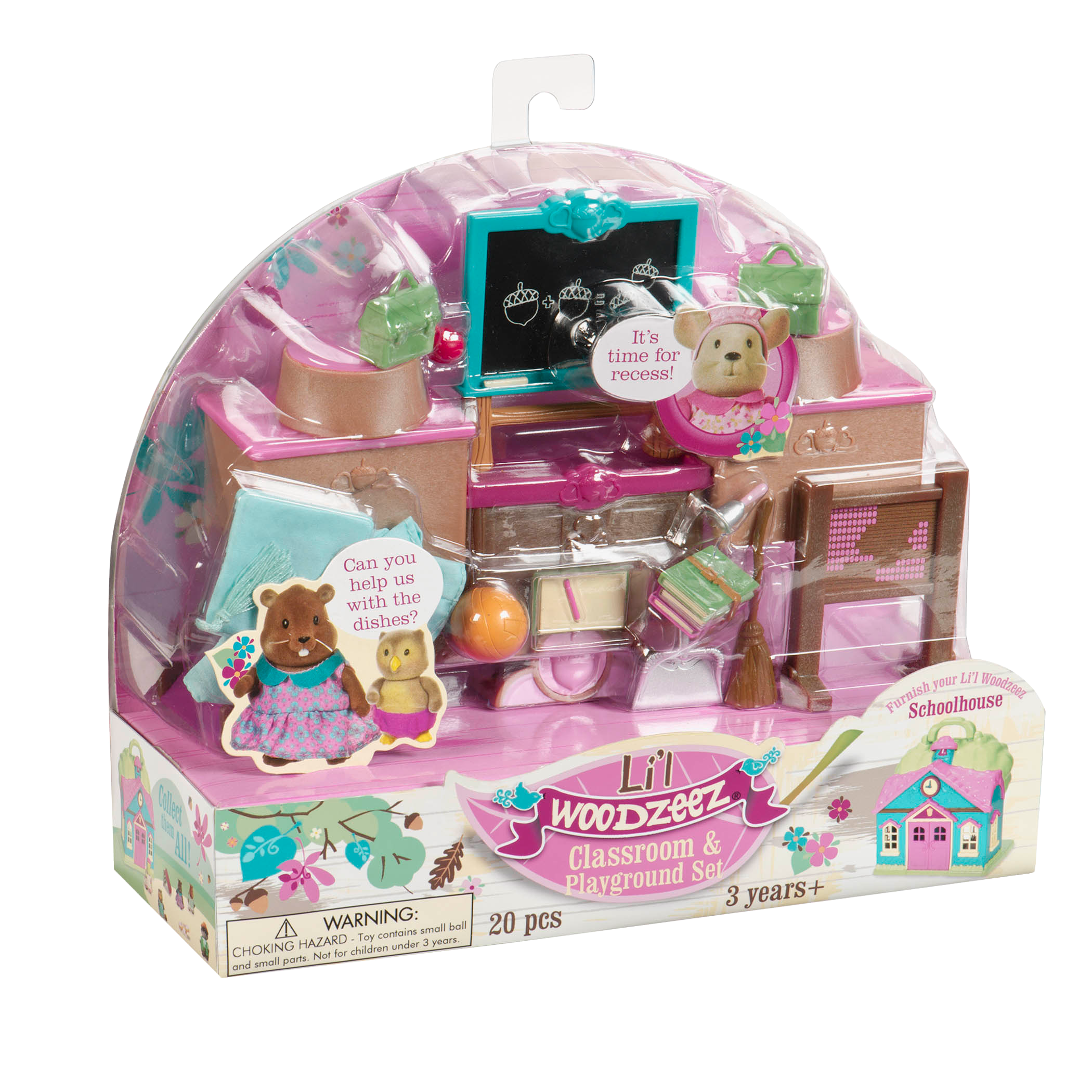 Lil Woodzeez - Playset Classroom & Playground
