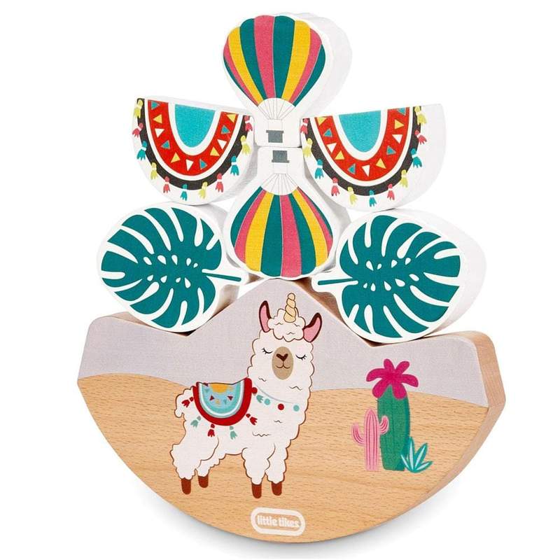 Little Tikes - Wooden Critters Balancing Toy - Llama