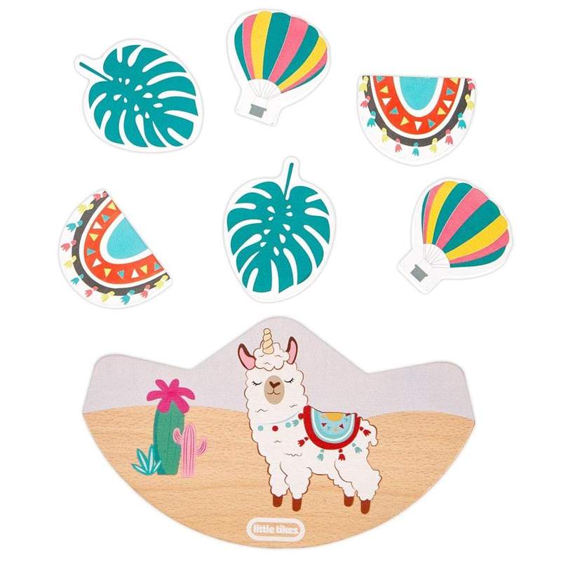 Little Tikes - Wooden Critters Balancing Toy - Llama