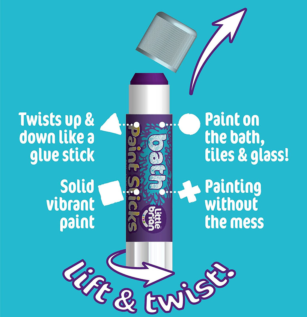 Little Brian - Bath Paint Sticks (6)