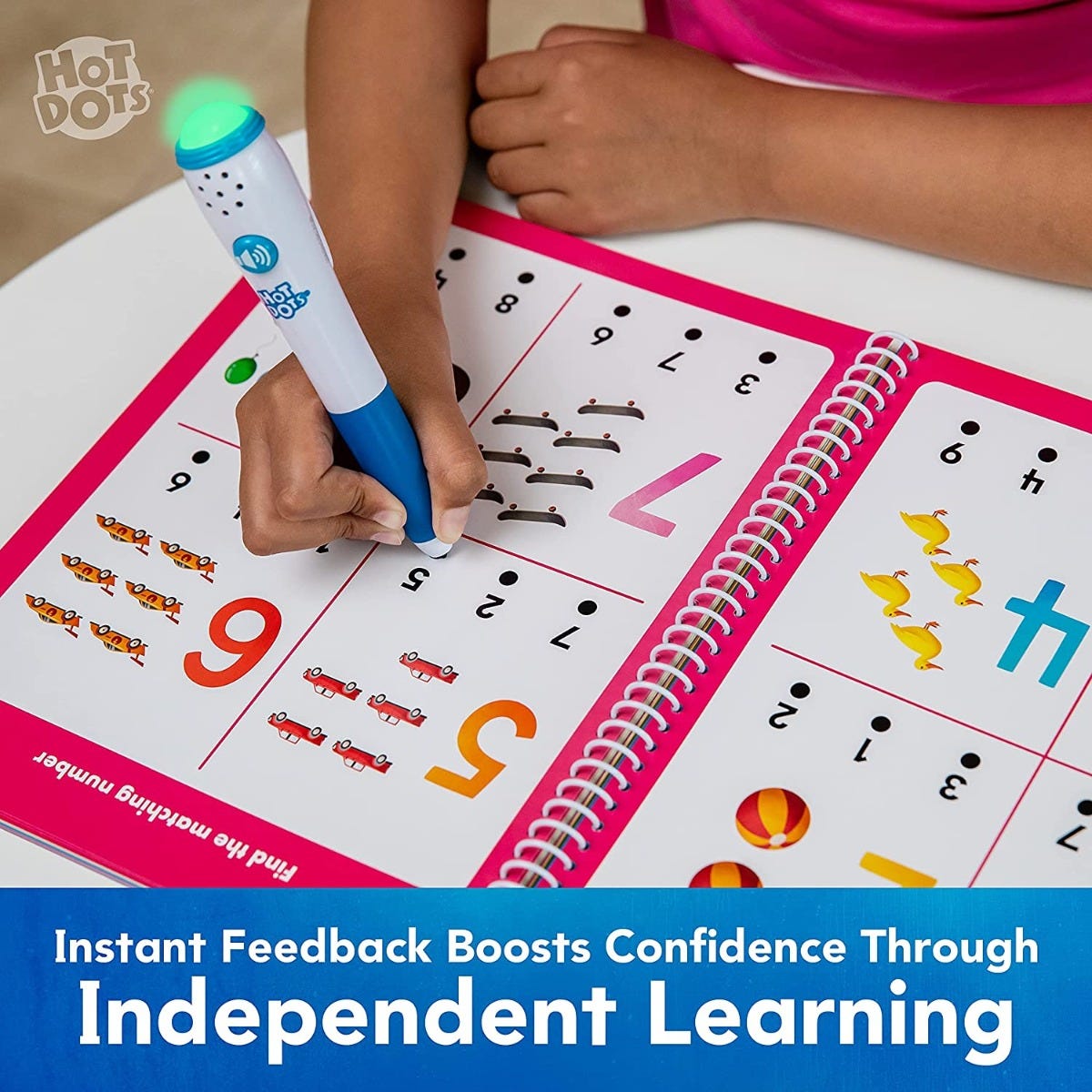 Educational Insights - Hot Dots - Lets Learn Math Workbook - Pre K