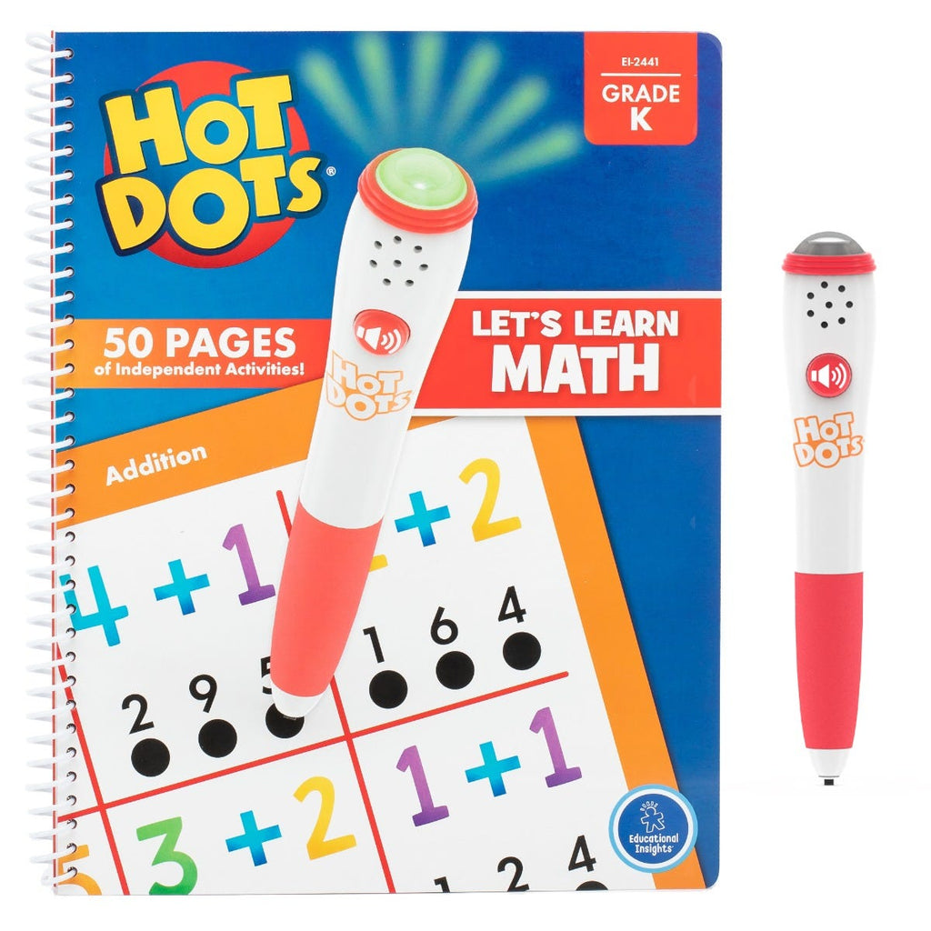 Educational Insights - Hot Dots - Lets Learn Math Workbook - Kindergarten