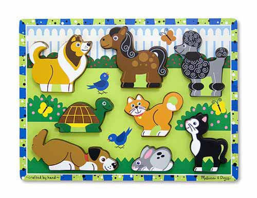 Melissa & Doug - Chunky Puzzle - Pets