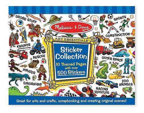 Melissa & Doug - Sticker Collection Blue