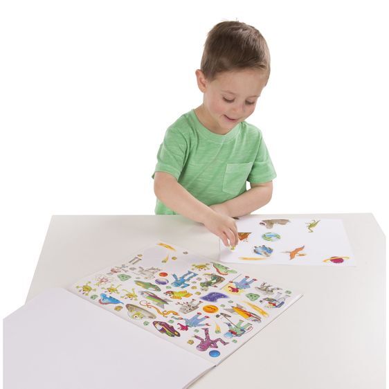Melissa & Doug - Sticker Collection Blue