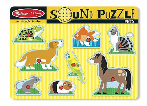 Melissa & Doug - Sound Puzzle - Pets