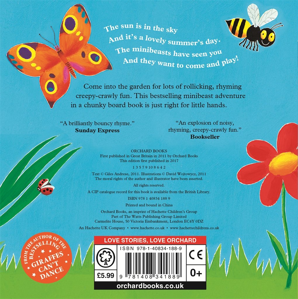 Mad About Mini Beasts (Board Book)