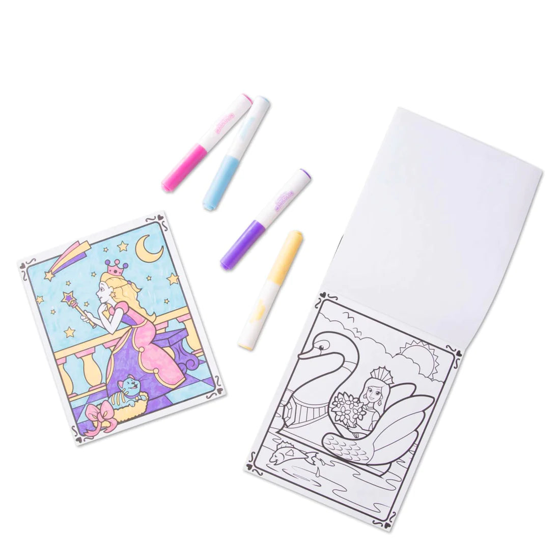 Melissa & Doug - Magic Color - Princess - On the Go Travel Activity
