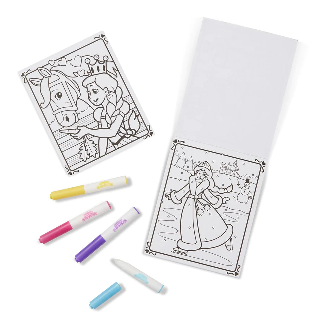 Melissa & Doug - Magic Color - Princess - On the Go Travel Activity