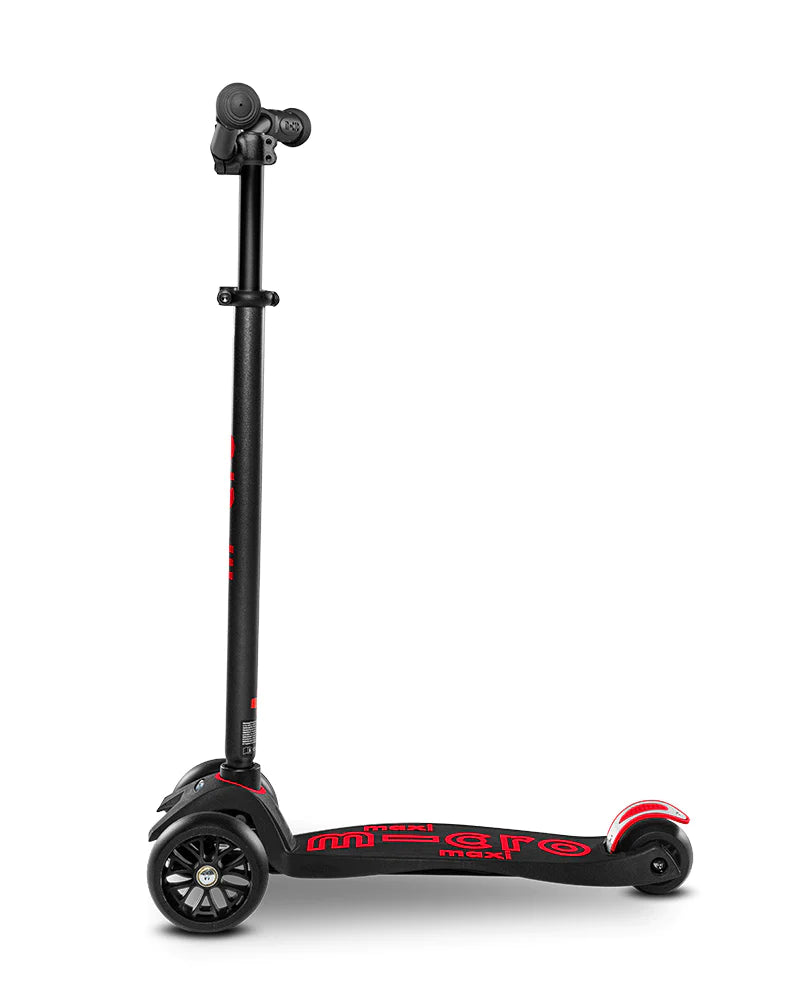 Micro - Maxi Deluxe Pro Scooter - Black/Red