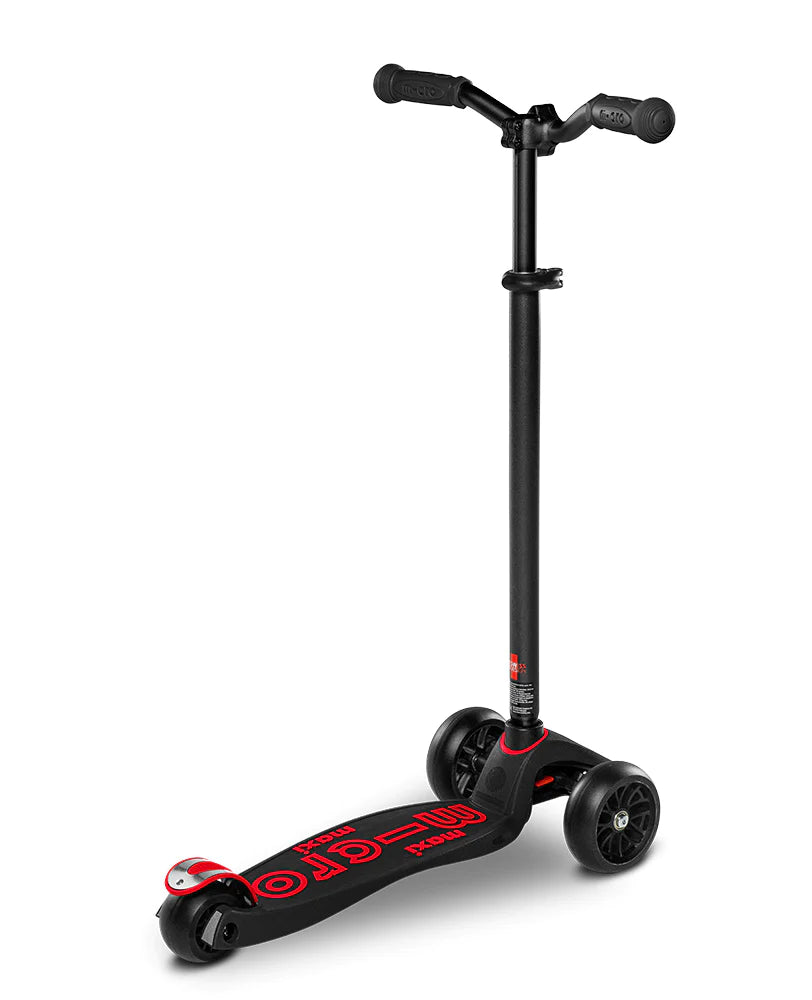 Micro - Maxi Deluxe Pro Scooter - Black/Red