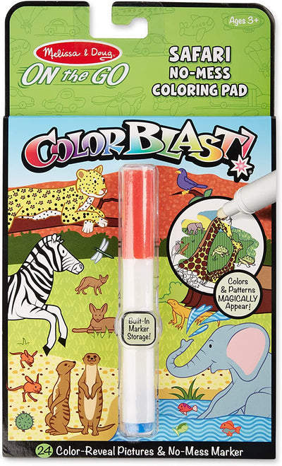 Melissa & Doug - Color Blast - Safari - On the Go Travel Activity
