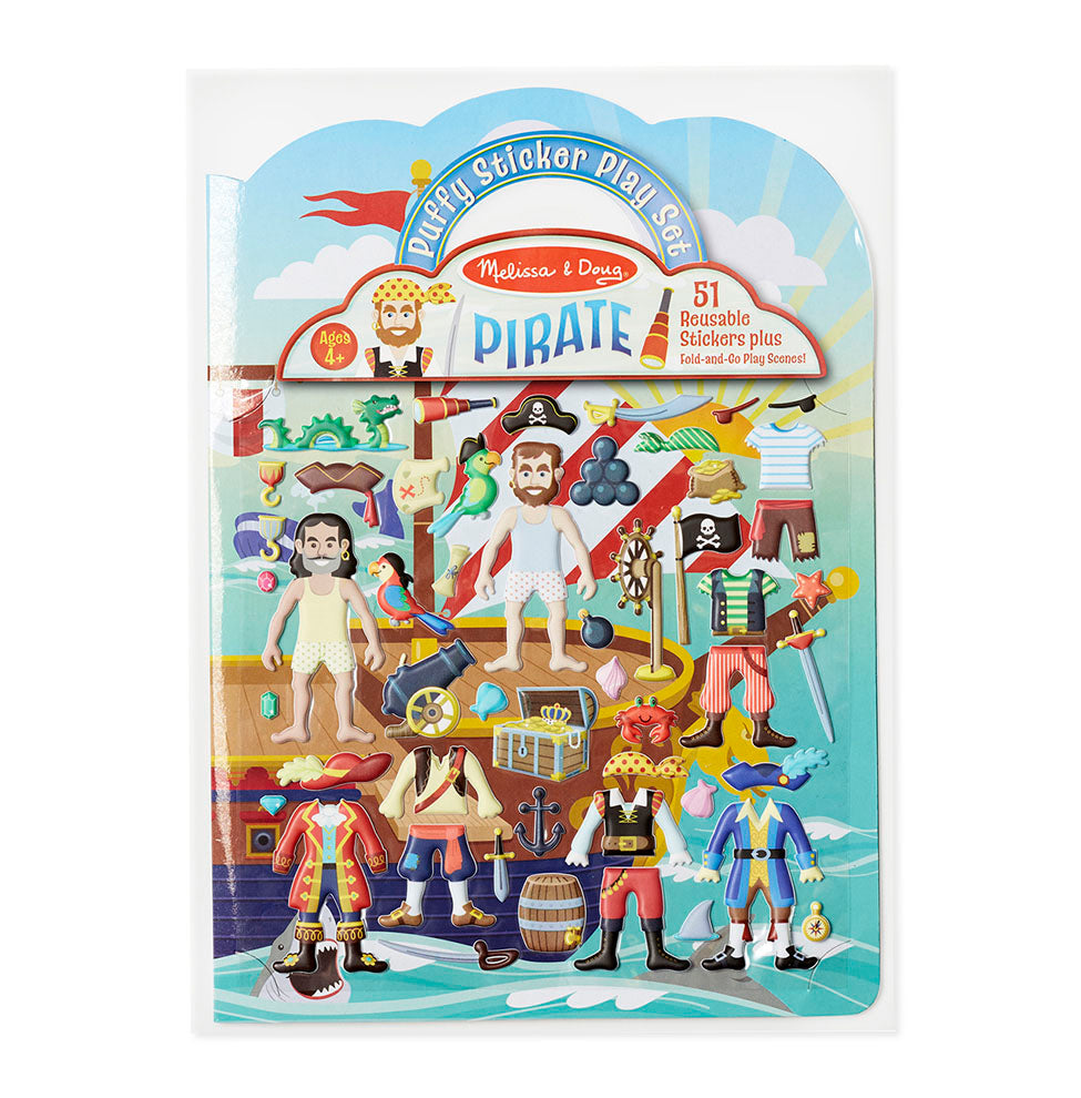 Melissa & Doug - Puffy Stickers Play Set - Pirate