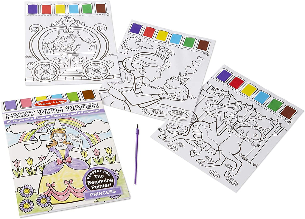 Melissa & Doug - Paint With Water Princess