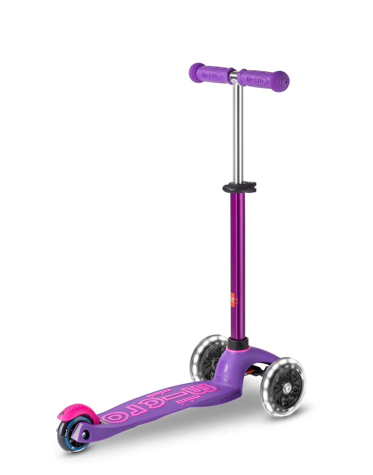 Micro - Mini Deluxe LED Scooter - Purple & Pink