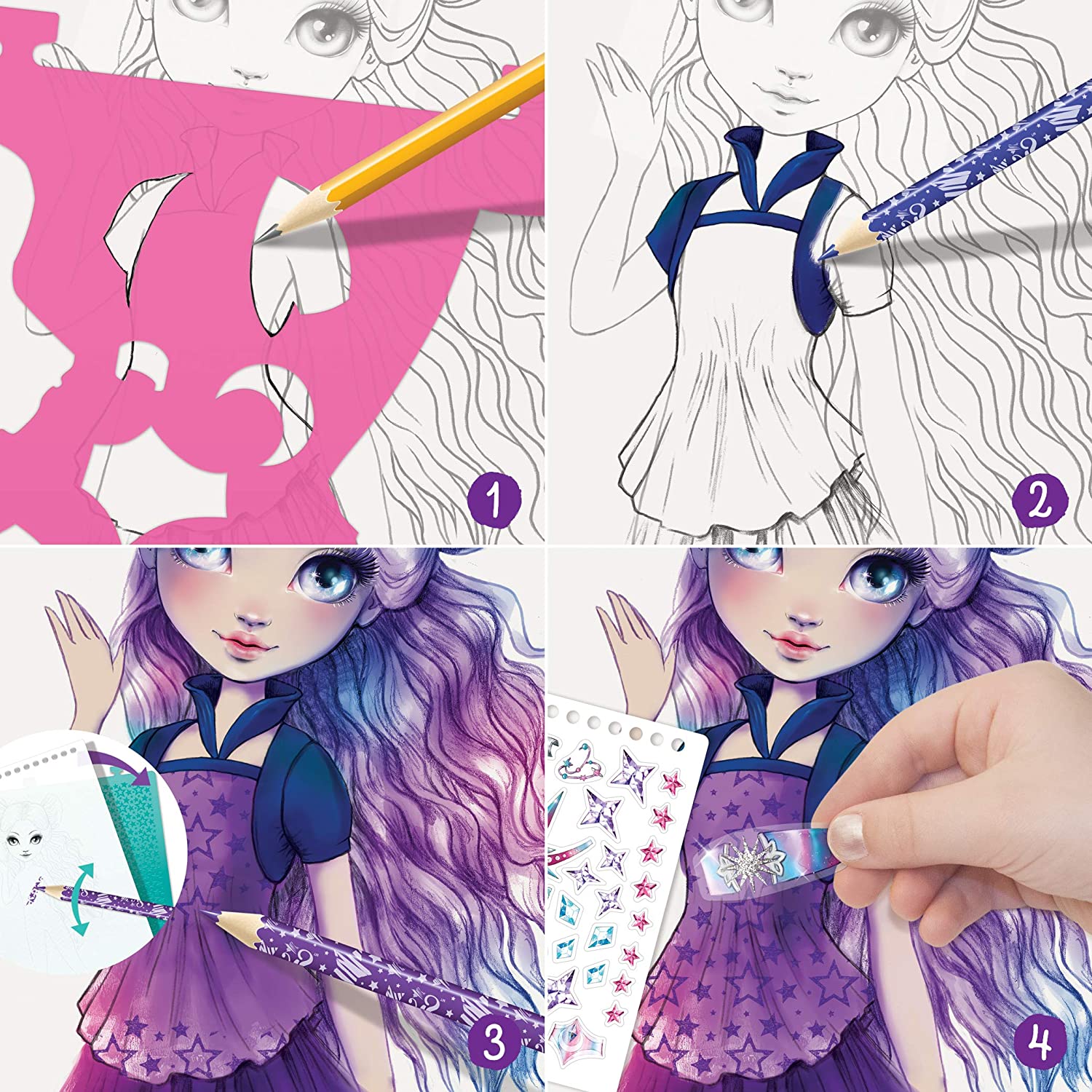 Nebulous Stars - Nebulia Creative Sketchbook