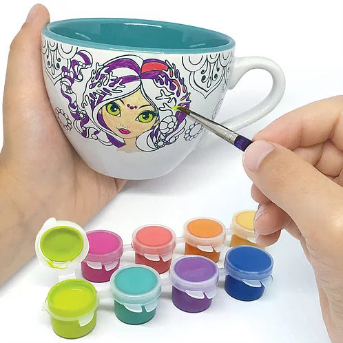 Nebulous Stars - Porcelain Painting
