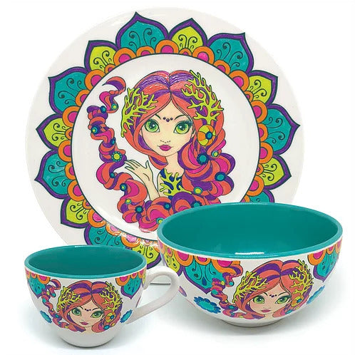 Nebulous Stars - Porcelain Painting