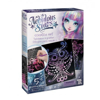 Nebulous Stars - Scratch Art