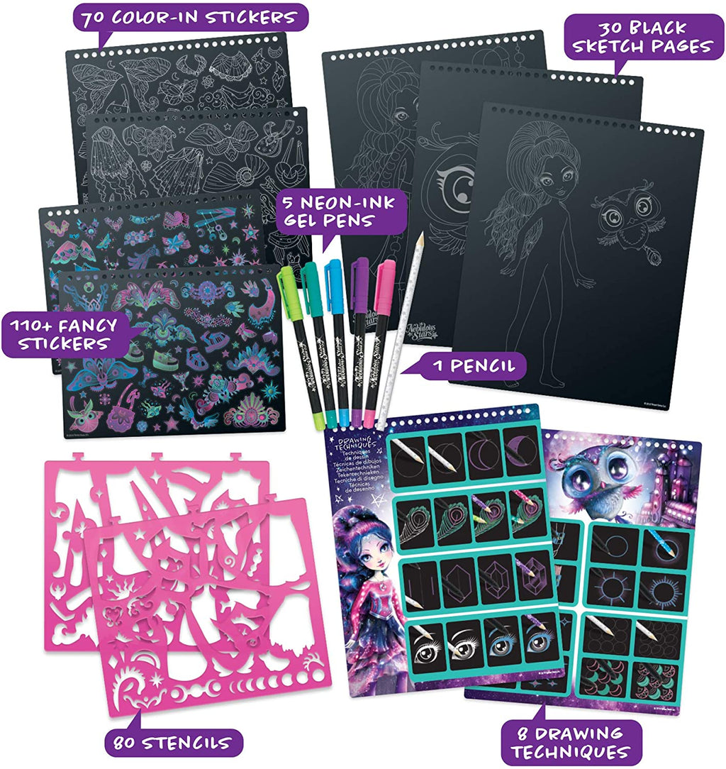 Nebulous Stars - Eclipsia Creative Sketchbook Black