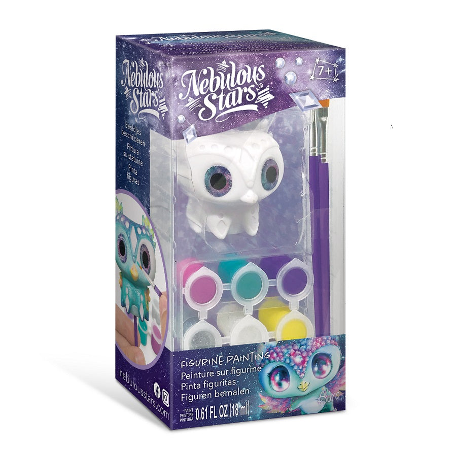 Nebulous Stars Aura - Kit Pittura Su Statuetta Per Bambine (dai 7 Anni)