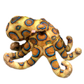 Huggable - Octopus Blue Ringed 22cm