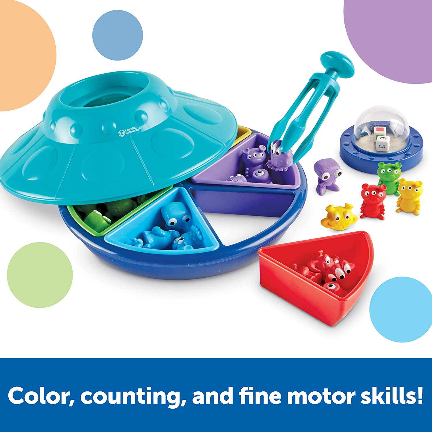 Learning Resources - Oodles Of Aliens Sorting Saucer