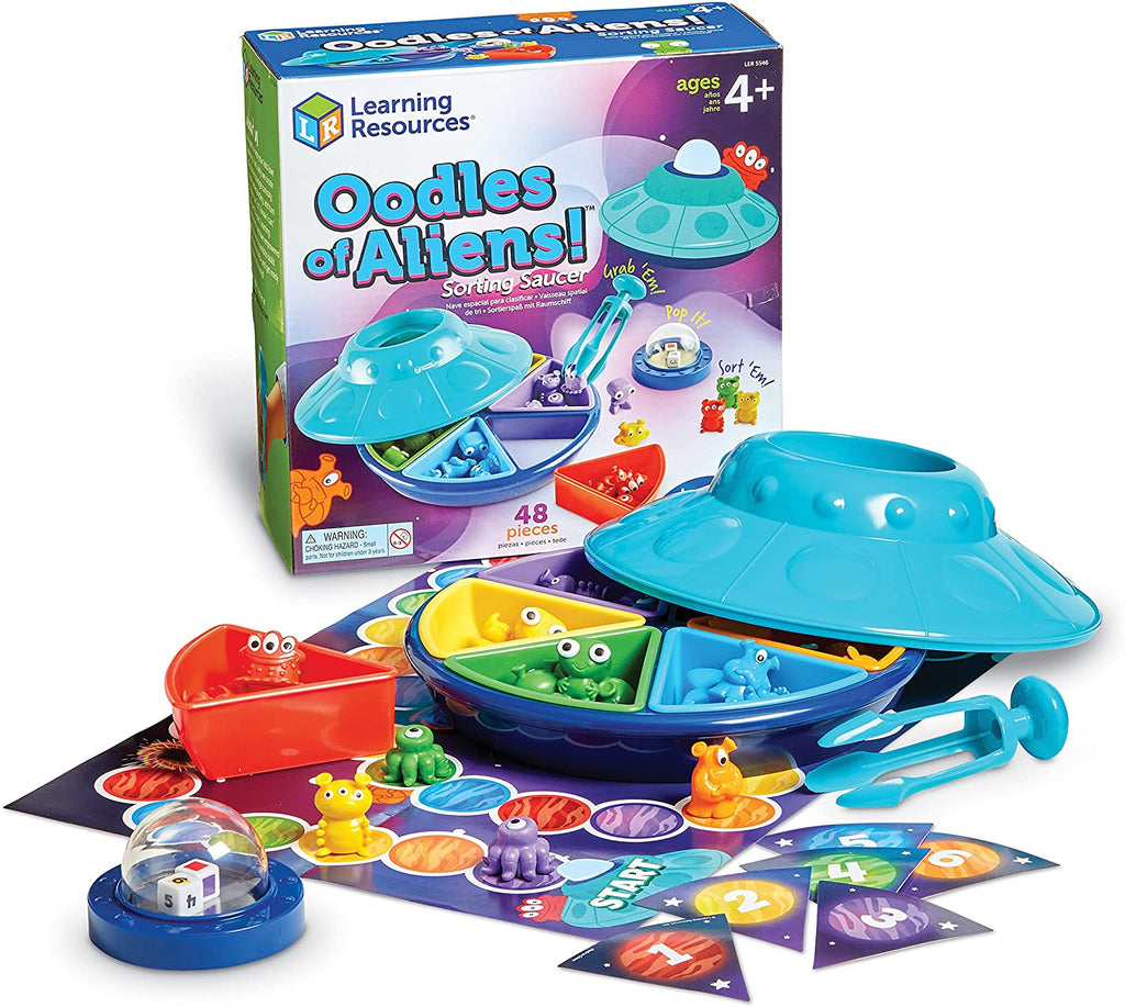 Learning Resources - Oodles Of Aliens Sorting Saucer