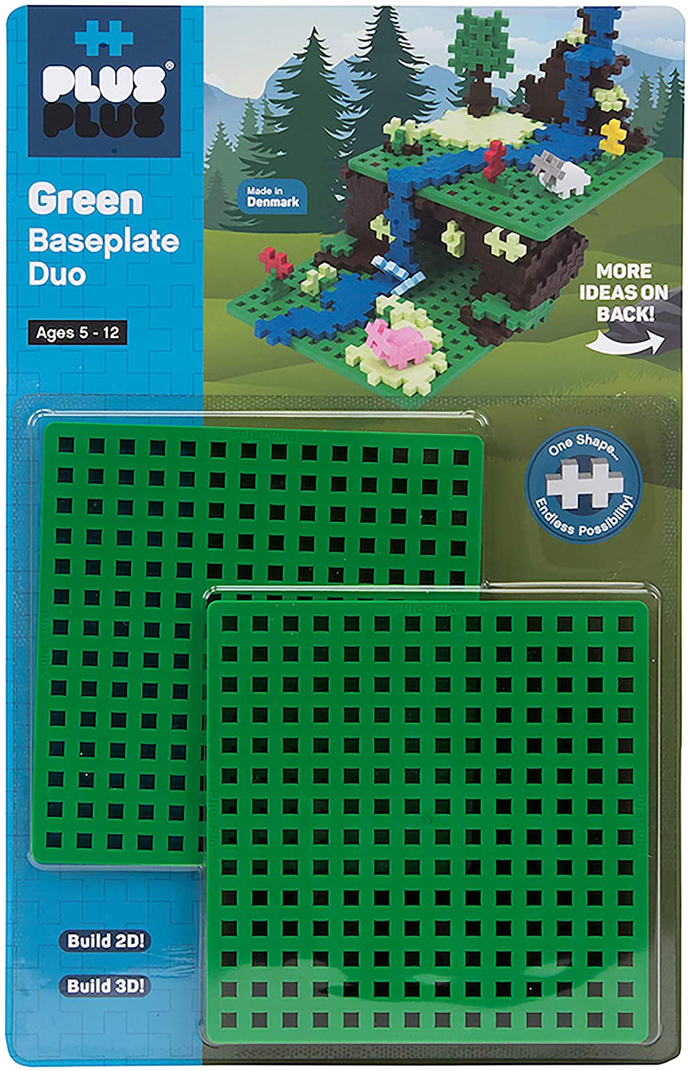 Plus Plus Puzzles- Base Plate Pack – The Play Room