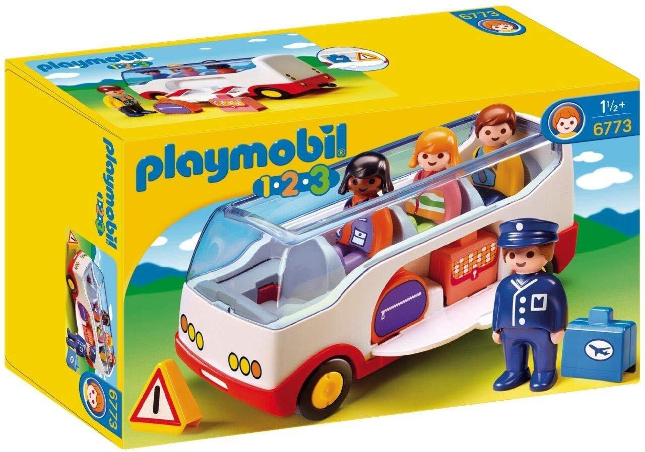 Playmobil - 1.2.3 Airport Shuttle Bus (6773)