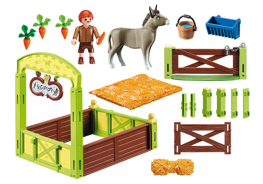 Playmobil Spirit Stable Box with Senor Carrot 70120 The Play Room