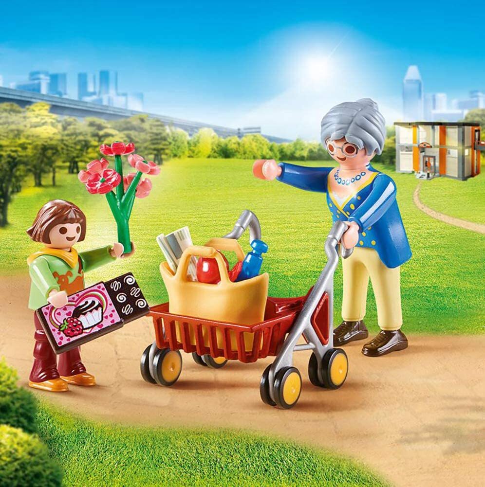 Playmobil - Grandmother With Child (70194)